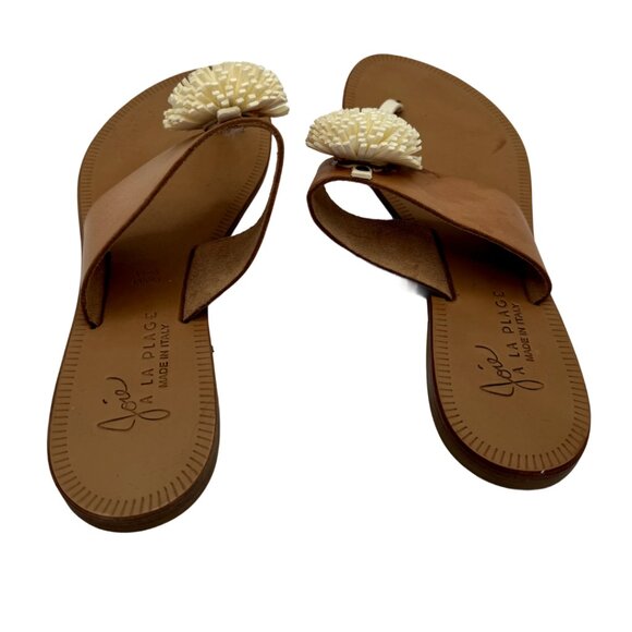 Vero Cuoio Italian Leather Sandals Size:38.5 - Picture 2 of 7